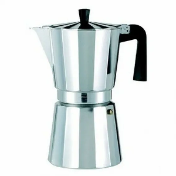 Valira Italienische Kaffeemaschine VITRO 3T Aluminium