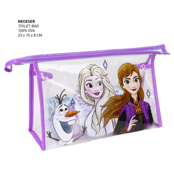 Disney Frozen Reise-Toilettentasche Lila Eisknigin Elsa Anna