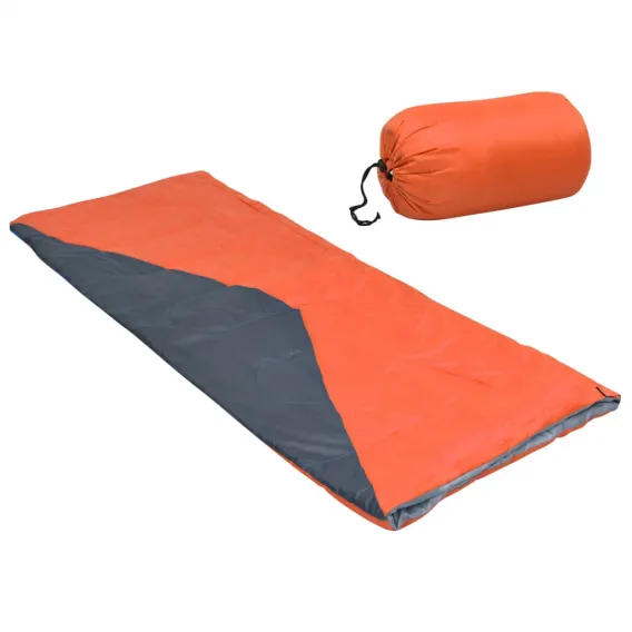 Leichte Umschlag-Schlafscke 2 Stk. Orange 1100g 10C